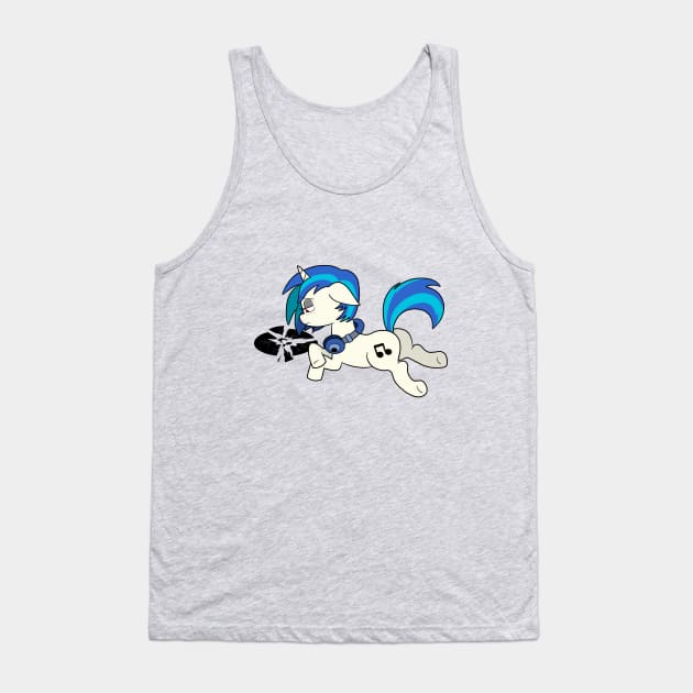 Sad Scratch Tank Top by miqwib